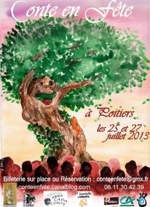 affiche conte en fete
